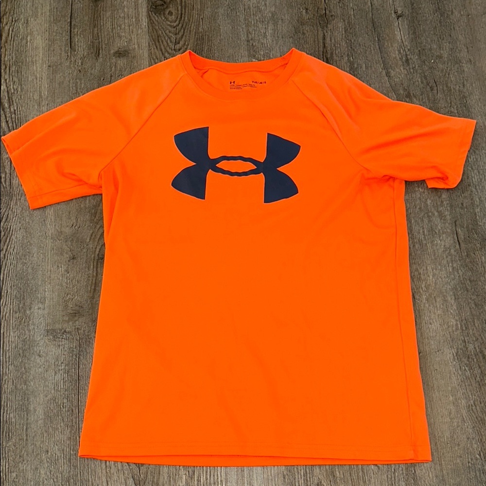 Under Armour Orange T-Shirt with Logo